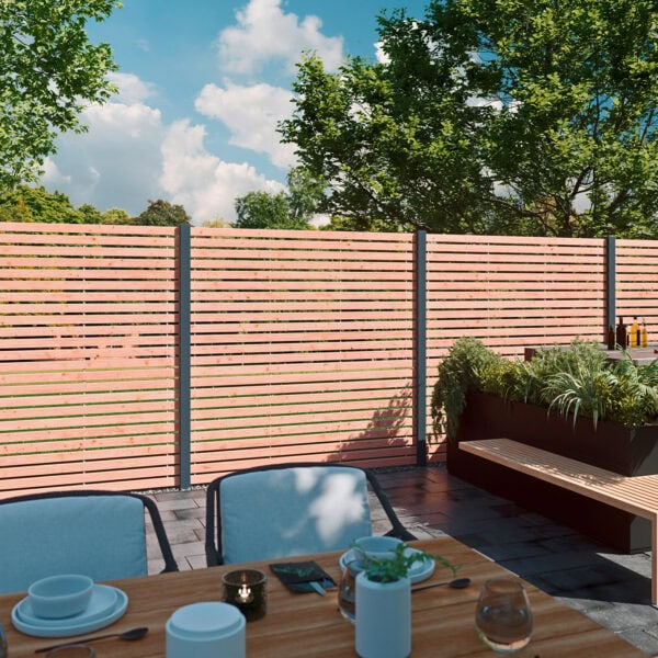 Rhombus-Steckzaun Nizza Zaunfeld