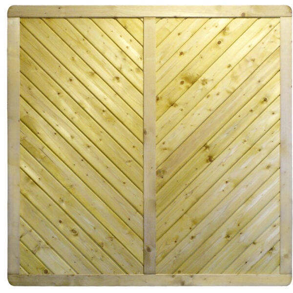 Dichtzaun Lugano Element gerade